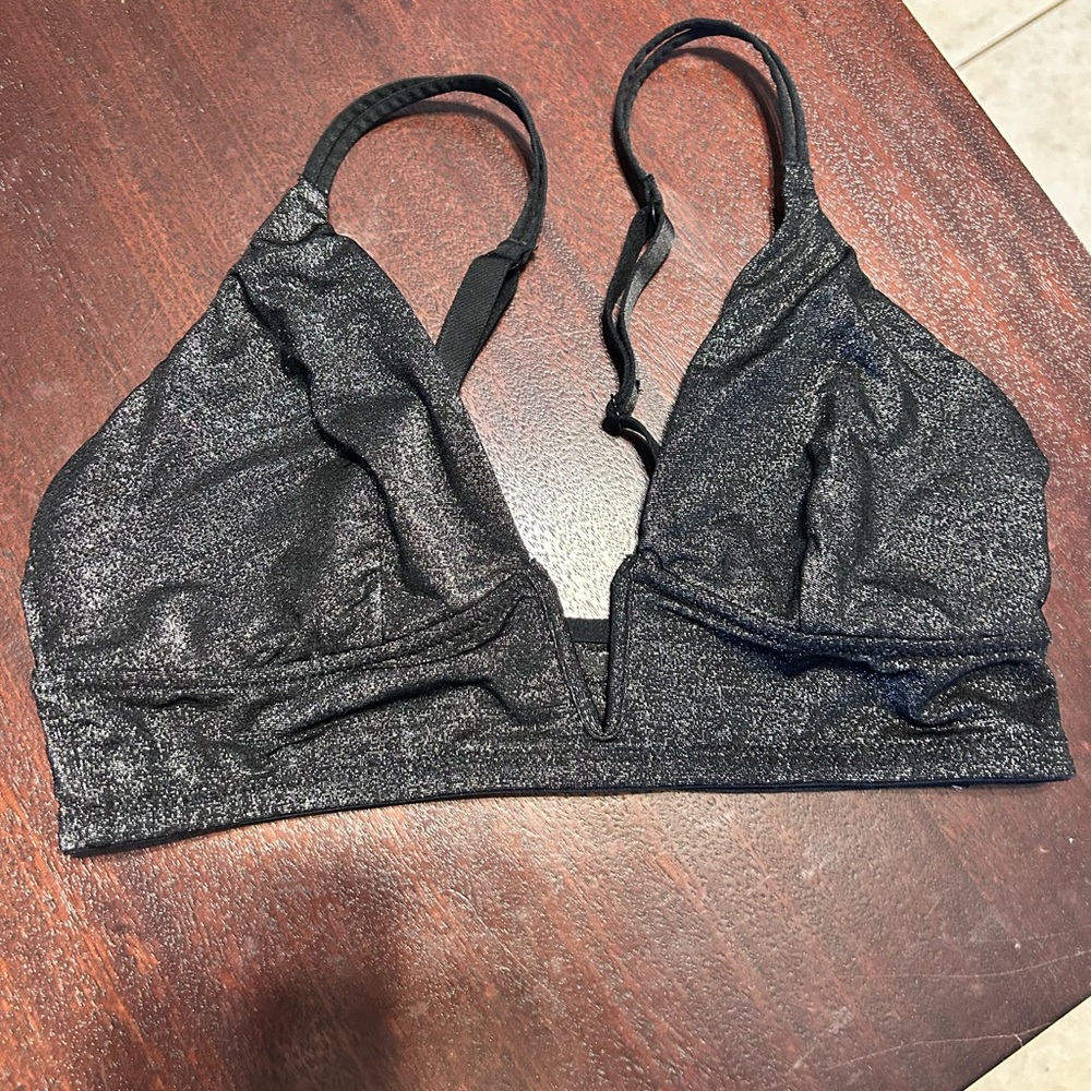 Auden Black Sparkle Bralette
